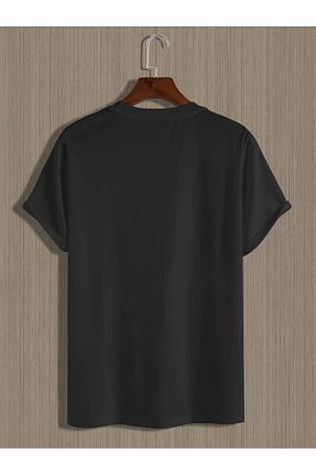 تیشرت مشکی مردانه یقه هفت kenoger - کد 837955958