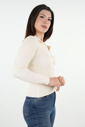 بلوز بژ زنانه رگولار le mardi - کد 798148098