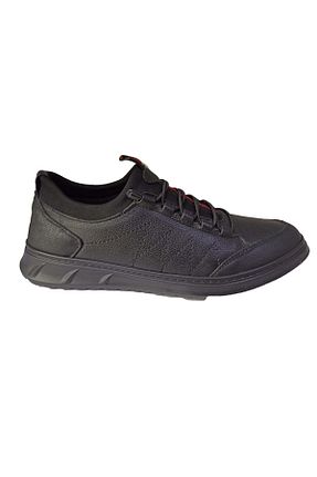 کفش کژوال مشکی مردانه چرم خالص EPOCH SHOES - کد 838002373