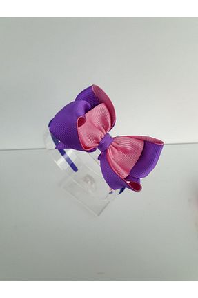 تاج صورتی بچه گانه مخمل kalben accessories - کد 470100418