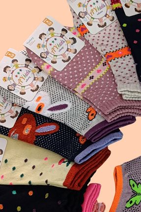جوراب زرشکی بچه گانه مودال - پنبه KRAL SOCKS - کد 819434688