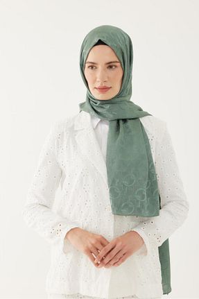 شال سبز زنانه MİRSOY SCARF - کد 838078827