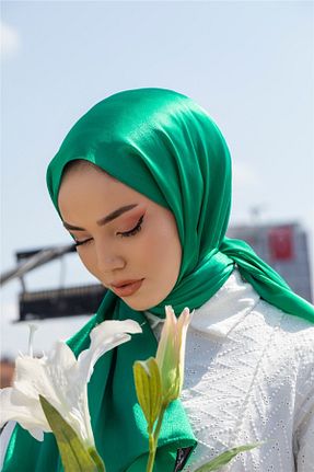 شال سبز زنانه پنبه ای Silk Home - کد 347710299