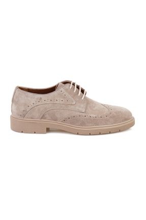کفش کلاسیک قهوه ای مردانه پاشنه کوتاه ( 4 - 1 cm ) پاشنه ساده کد 815557691