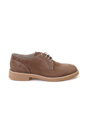 کفش کلاسیک قهوه ای مردانه پاشنه کوتاه ( 4 - 1 cm ) پاشنه ساده کد 815552522