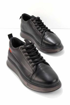 کفش کژوال مشکی مردانه پاشنه کوتاه ( 4 - 1 cm ) پاشنه ساده کد 691063112