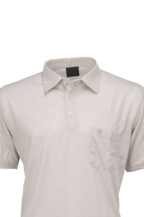 تی شرت طوسی مردانه یقه گرد رگولار پنبه (نخی) تکی بیسیک کد 812452414