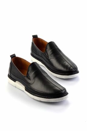 کفش کژوال مشکی مردانه پاشنه کوتاه ( 4 - 1 cm ) پاشنه ساده کد 815422581