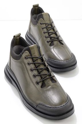 کفش کژوال سبز مردانه پاشنه کوتاه ( 4 - 1 cm ) پاشنه ساده کد 347208375