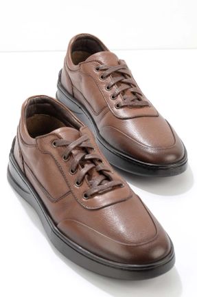 کفش کژوال قهوه ای مردانه پاشنه کوتاه ( 4 - 1 cm ) پاشنه ساده کد 347196851