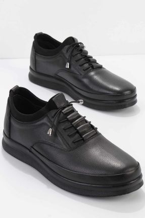 کفش کژوال مشکی مردانه نوبوک پاشنه کوتاه ( 4 - 1 cm ) پاشنه ساده کد 147349857