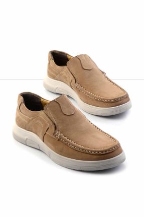 کفش کژوال بژ مردانه پاشنه کوتاه ( 4 - 1 cm ) پاشنه ساده کد 815423572