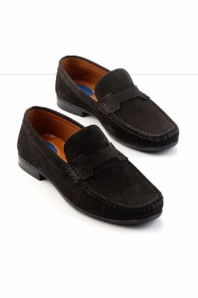 کفش لوفر مشکی مردانه پاشنه کوتاه ( 4 - 1 cm ) کد 803449789