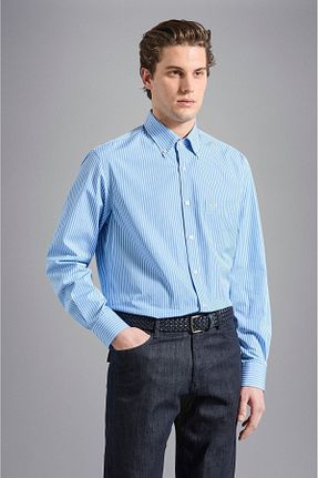 پیراهن متالیک مردانه اورسایز Paul&Shark - کد 817766902