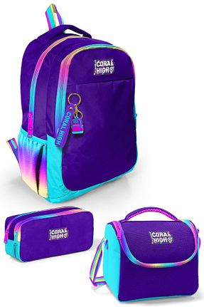 کیف مدرسه بنفش بچه گانه Coral High - کد 838144959