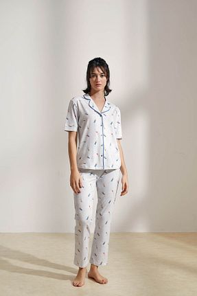 ست لباس راحتی آبی زنانه ساده Hays - کد 838142730