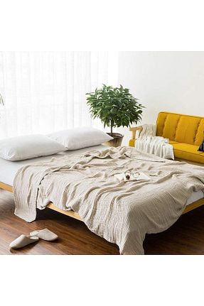 روتختی سایز بزرگ بژ 230 x 240 Silk Cocoon - کد 653394402