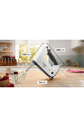 میکسر و ست میکسر سفید 500-1500 Watt Bosch - کد 838310234