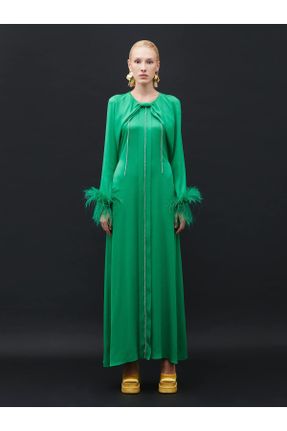 لباس سبز زنانه بافتنی رگولار کد 461282028