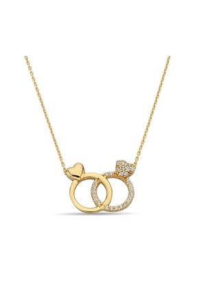 گردنبند طلا زرد زنانه 8 عیار Çgk Çiğdem Gürel Kuyumculuk - کد 65884492