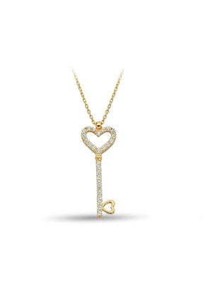 گردنبند طلا زرد زنانه 8 عیار Çgk Çiğdem Gürel Kuyumculuk - کد 43871616