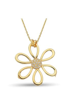 گردنبند طلا زرد زنانه 8 عیار Çgk Çiğdem Gürel Kuyumculuk - کد 65883258