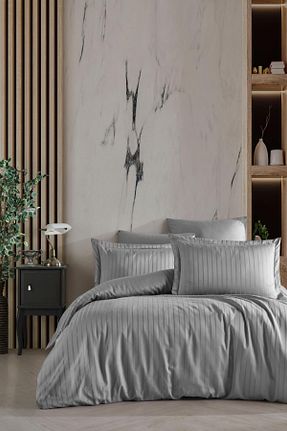 روتختی دونفره طوسی پنبه - ساتن Soley - کد 730287073