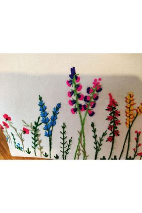 کیف پورتفوی و کلاچ بژ زنانه پارچه ای Çintemani - کد 286464666
