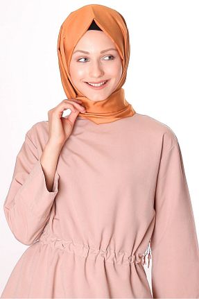 شال نارنجی زنانه ابریشم Silk Home - کد 48209987