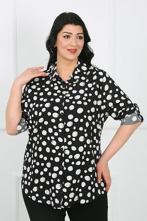 پیراهن سایز بزرگ سفید زنانه سایز بزرگ By Alba Collection - کد 828922440