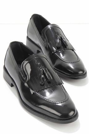 کفش کلاسیک مشکی مردانه پاشنه کوتاه ( 4 - 1 cm ) کد 336355470