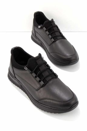 کفش کژوال مشکی مردانه پاشنه کوتاه ( 4 - 1 cm ) پاشنه ساده کد 748245655