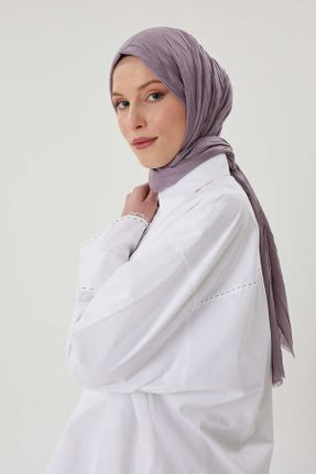 شال بنفش زنانه پنبه (نخی) کد 820357328