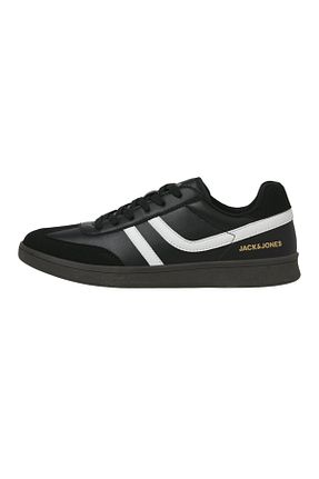 کفش اسنیکر مشکی مردانه بند دار Jack & Jones - کد 838138058