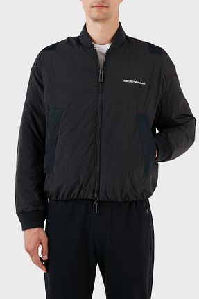کاپشن سرمه ای مردانه Relaxed Emporio Armani - کد 764169932