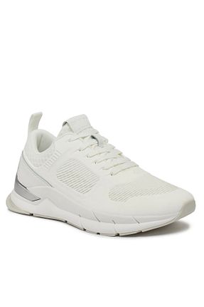 کفش اسنیکر سفید مردانه بند دار Calvin Klein - کد 792423476