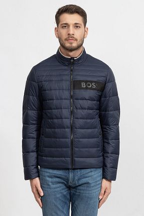 کاپشن سرمه ای مردانه اسلیم فیت BOSS - کد 262054032