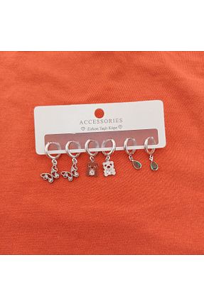 گوشواره جواهر زیرکن Canım kendim - کد 838143431