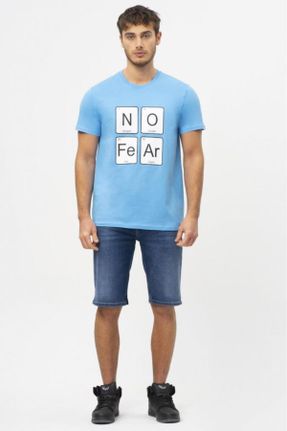 تی شرت آبی مردانه یقه گرد تکی پوشاک ورزشی کد 668908741