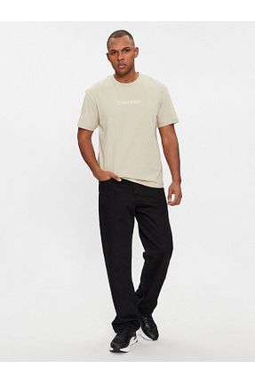 تیشرت بنفش مردانه اورسایز Calvin Klein - کد 791829932