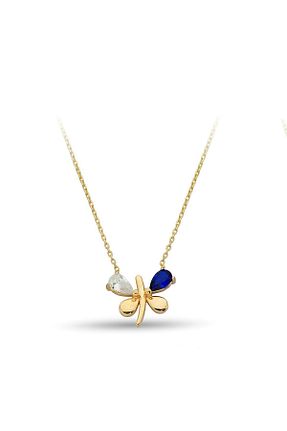 گردنبند طلا زرد زنانه 8 عیار Çgk Çiğdem Gürel Kuyumculuk - کد 44042694