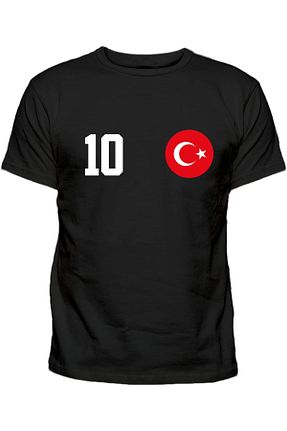 تیشرت اسپرت مشکی بچه گانه رگولار Efendioğlu Design - کد 838176116