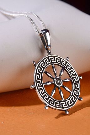 گردنبند نقره سفید مردانه 925 عیار Ebrar Silver - کد 797958238