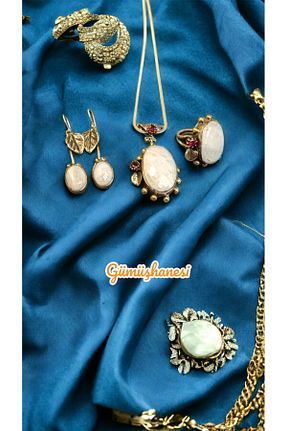 ست نقره سفید زنانه 3 تایی Gümüşhanesi - کد 793783688