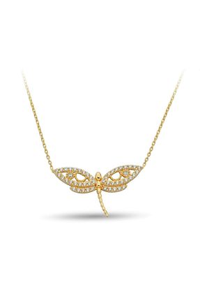 گردنبند طلا زرد زنانه 8 عیار Çgk Çiğdem Gürel Kuyumculuk - کد 85129323