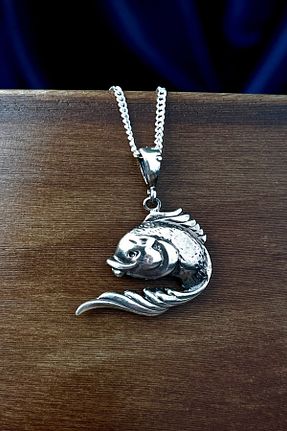 گردنبند نقره سفید زنانه 925 عیار Ebrar Silver - کد 813431999