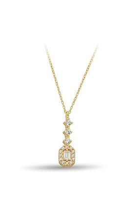 گردنبند طلا طلائی زنانه 8 عیار Çgk Çiğdem Gürel Kuyumculuk - کد 288517582