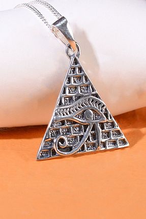 گردنبند نقره سفید مردانه 925 عیار Ebrar Silver - کد 798209689