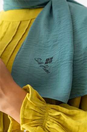 شال سبز زنانه جاز Silk Home - کد 350399443
