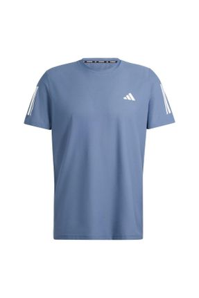تی شرت آبی مردانه رگولار تکی کد 827500327